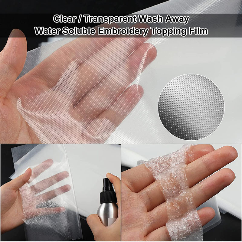 Embroidery Web - PVA Water Soluble Film Embroidery Stabilizer