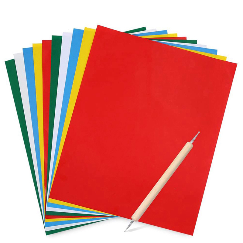 Embroidery Web - 10Pcs Embroidery Transfer Paper with Embossing