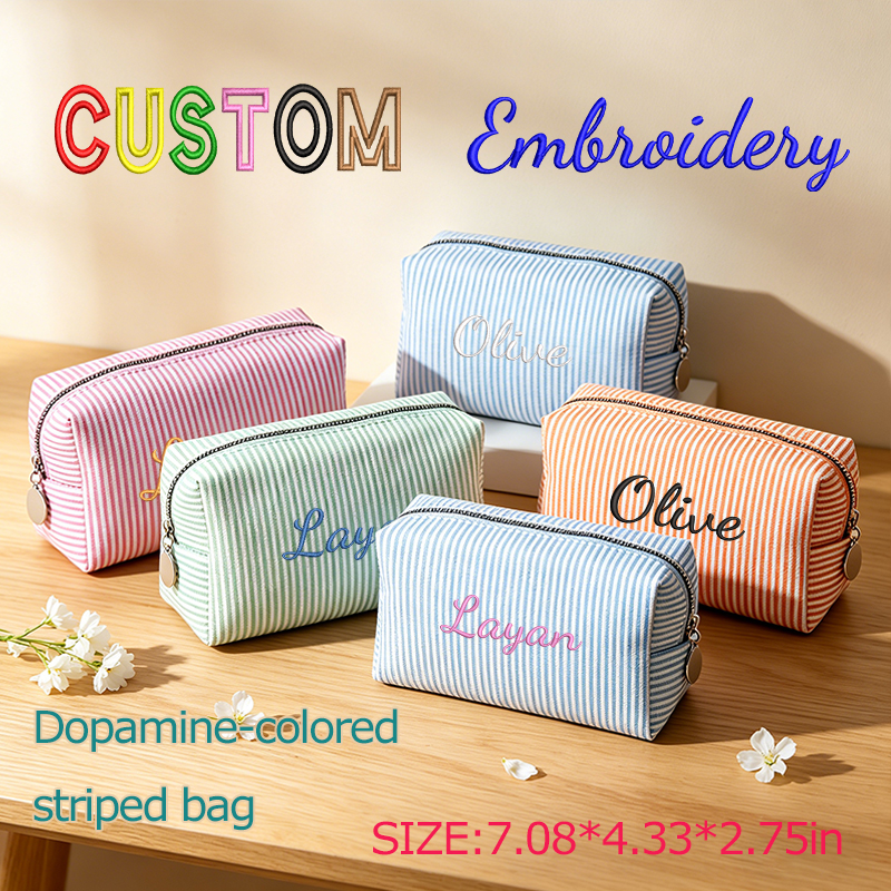 Embroidery Class - Customised embroidery/Standard style 2 options,Striped bubble