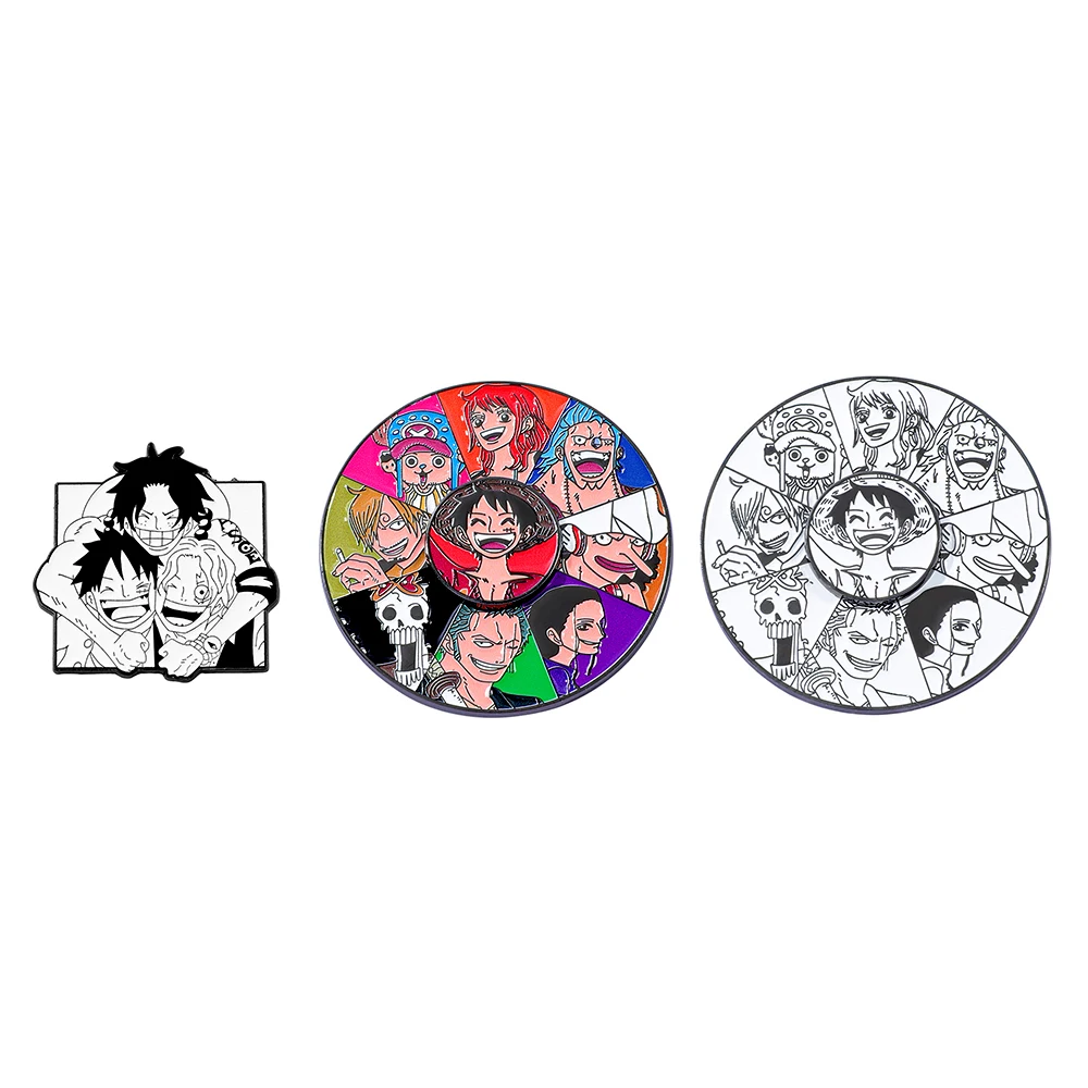Embroidery Reddit - 3 Pcs Anime One Piece Brooch