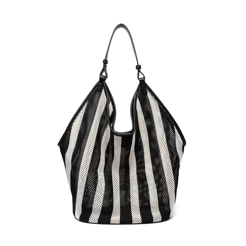 Striped Woven Large Capacity T - Embroidery Class recensione e prezzo