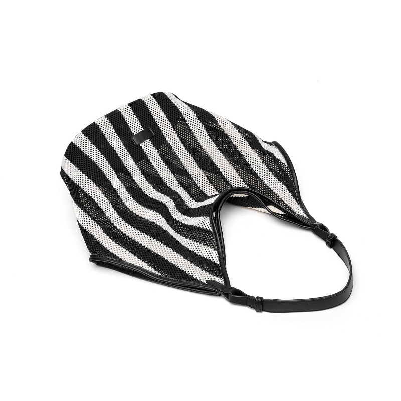 Striped Woven Large Capacity T - Embroidery Class recensione e prezzo