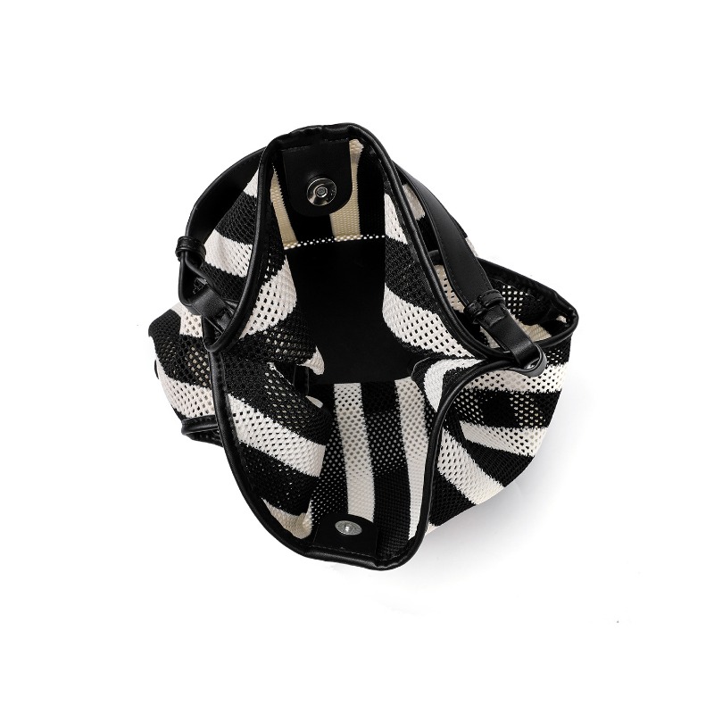 Striped Woven Large Capacity T - Embroidery Class recensione e prezzo