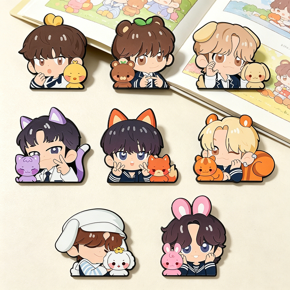 8pcs Kawaii Enamel Pin Set Car - Embroidery Reddit recensione e prezzo