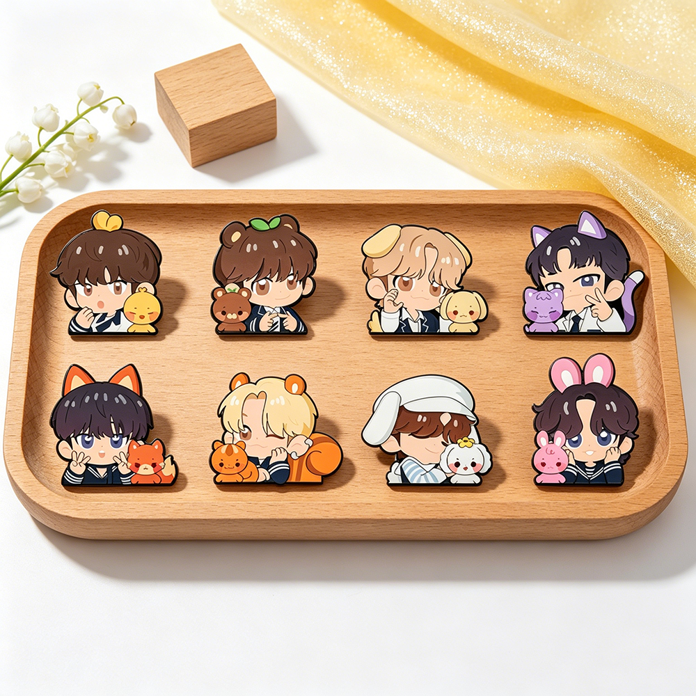 8pcs Kawaii Enamel Pin Set Car - Embroidery Reddit recensione e prezzo