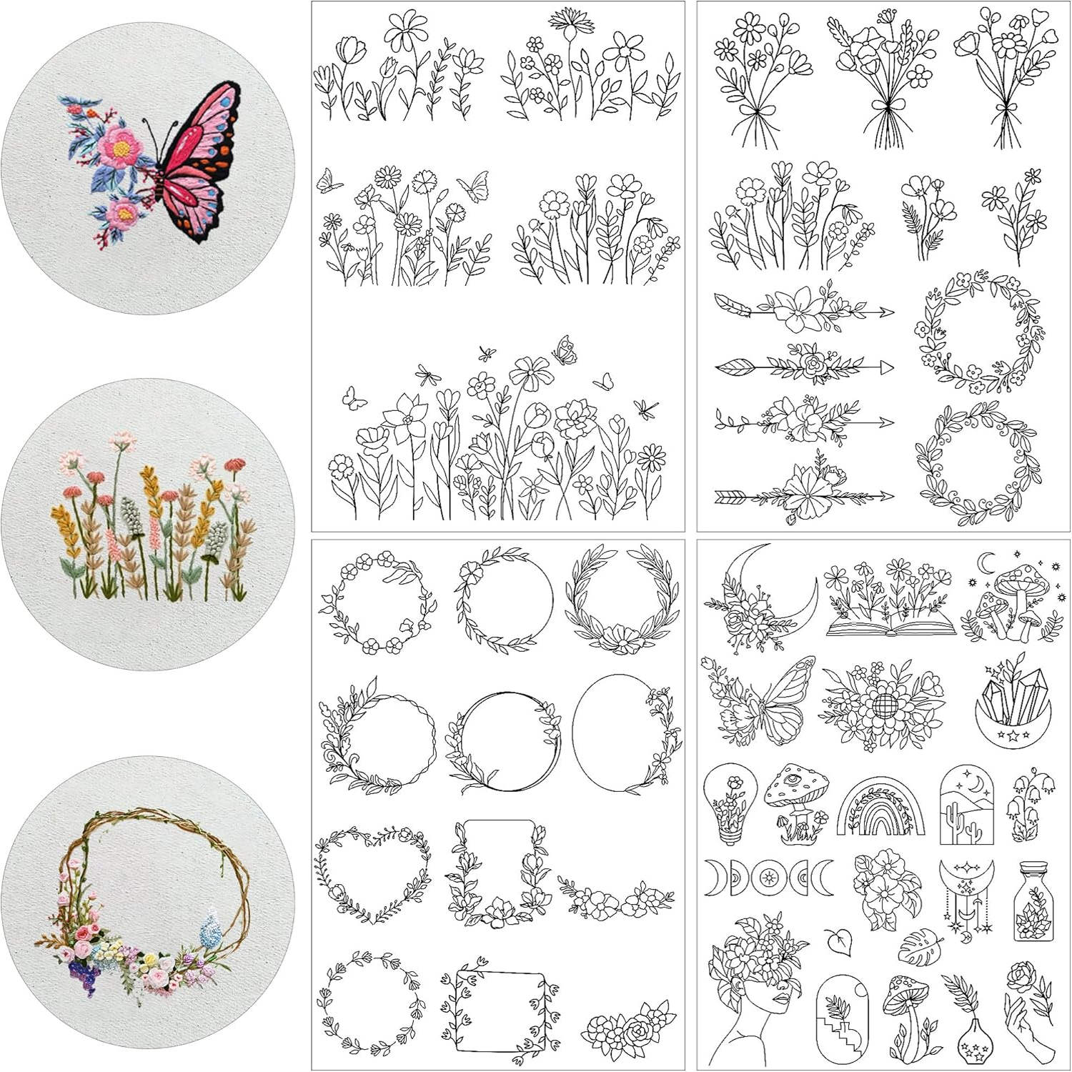 4 Sheets Water Soluble Stabili - Embroidery Web recensione e prezzo