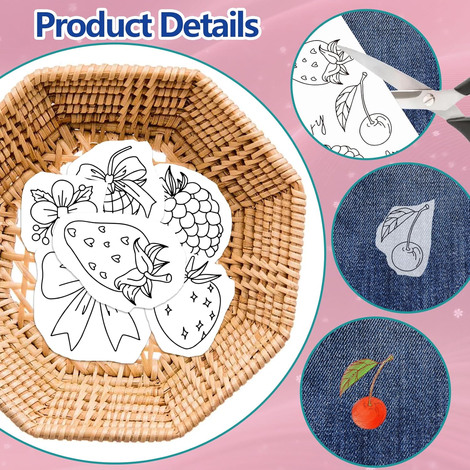 Pre-Printed Strawberry Stick a - Embroidery Web recensione e prezzo