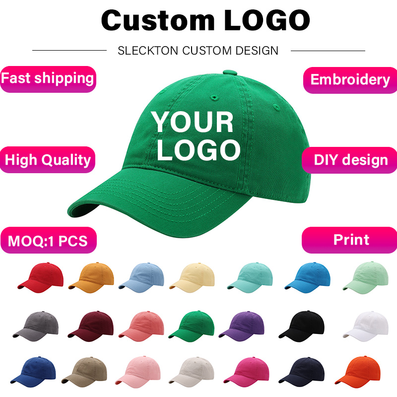 SLECKTON Custom Baseball Cap F - Embroidery Design Logo recensione e prezzo