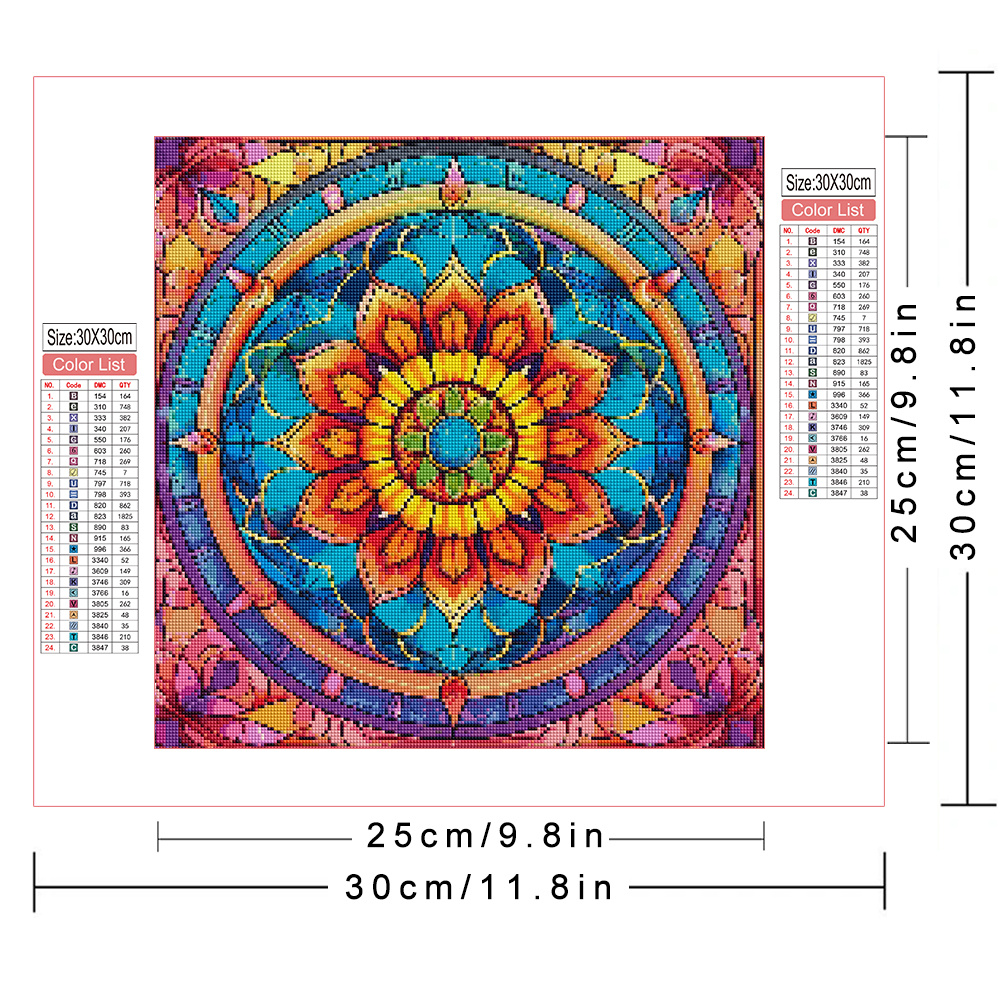 Diamond Painting Mandala Flowe - Embroidery Artwork recensione e prezzo