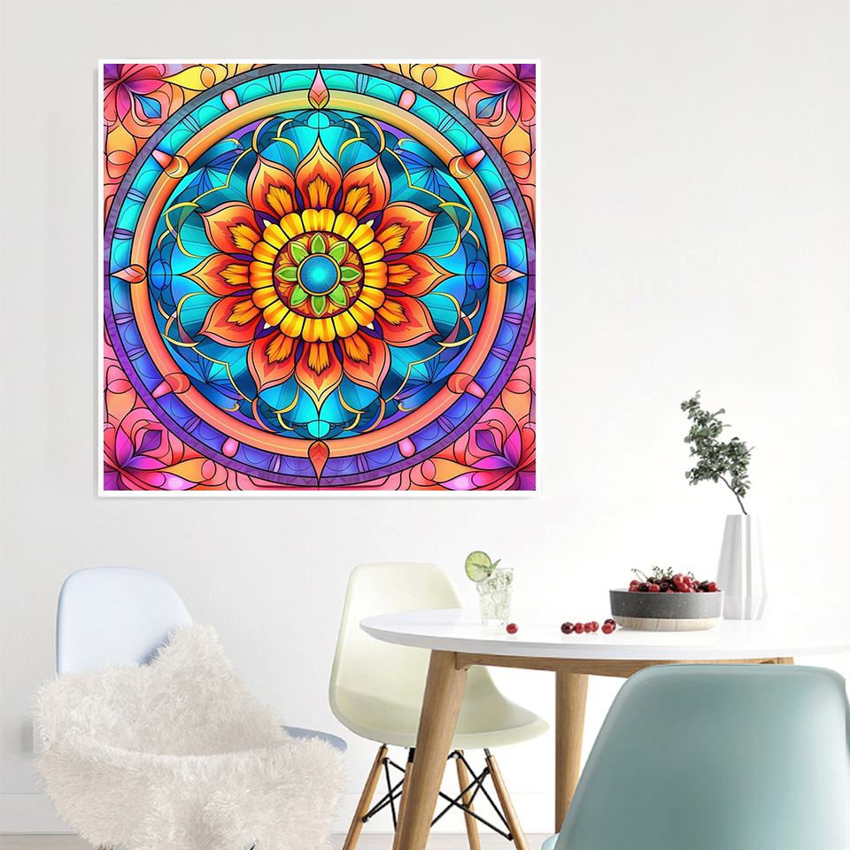 Diamond Painting Mandala Flowe - Embroidery Artwork recensione e prezzo