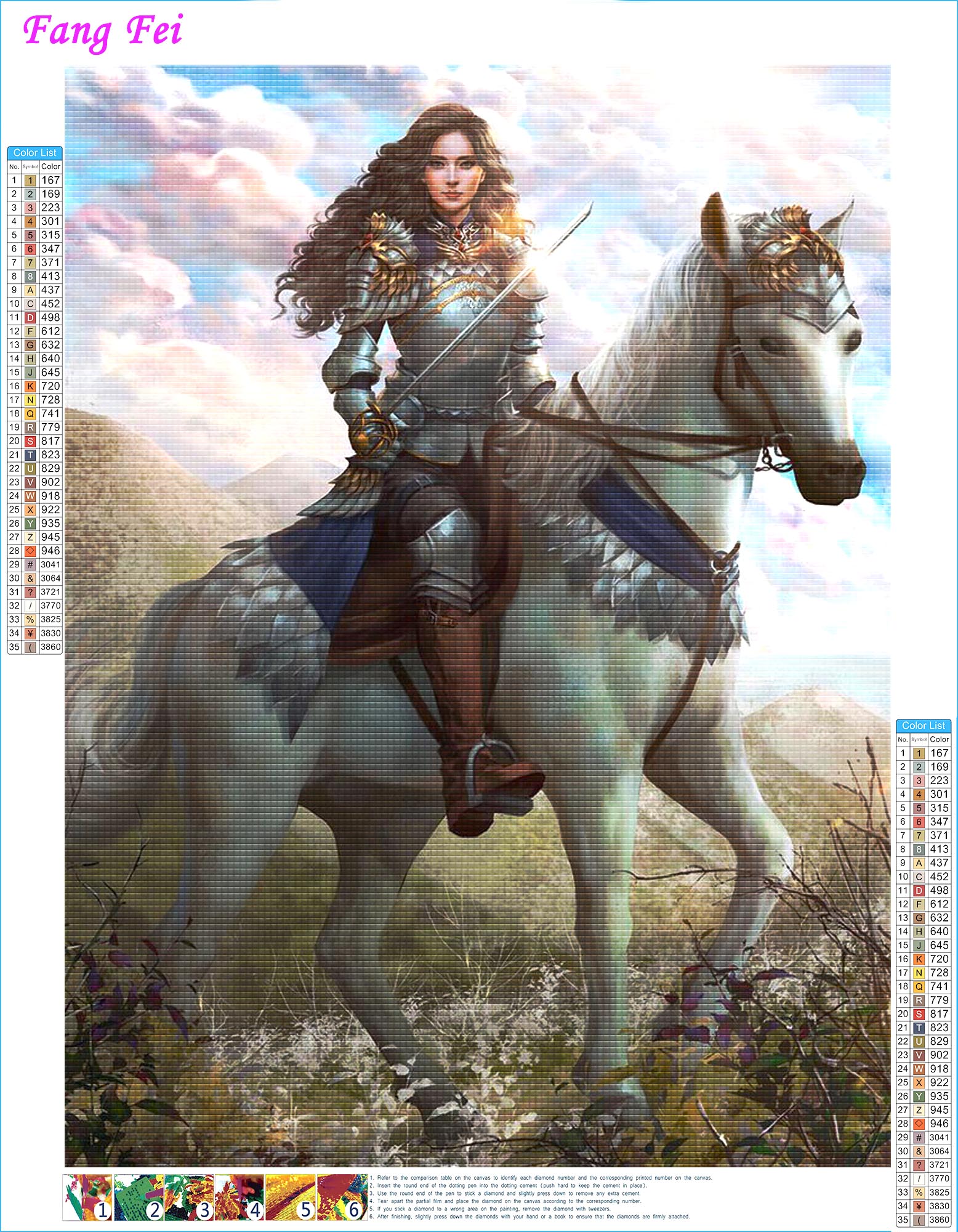 1PC frameless Hoanglap Artwork - Embroidery Artwork recensione e prezzo
