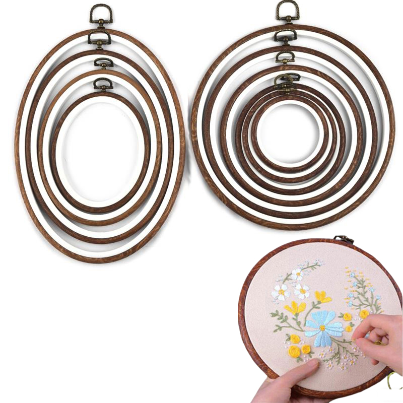 10PCS Sewing Tool Round Oval I - Embroidery Artwork recensione e prezzo