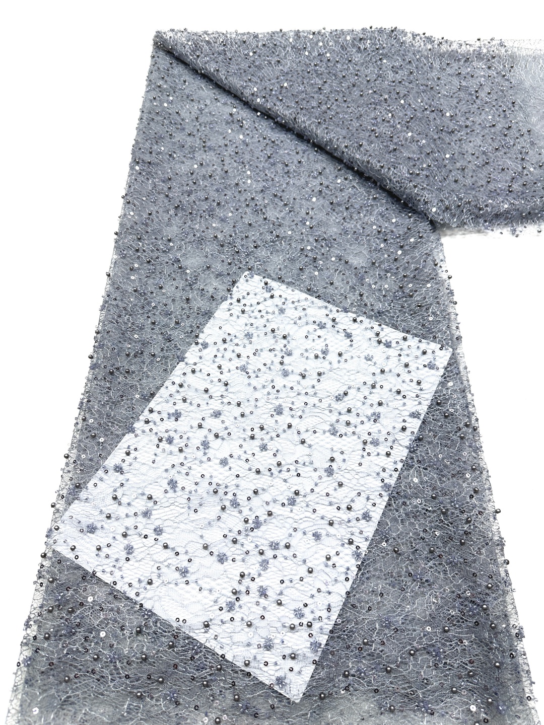 Luxury Sequins Lace Fabric 202 - Embroidery Net Fabric recensione e prezzo
