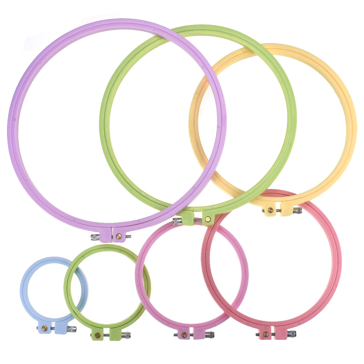 1/7pcs 7-25cm Plastic Embroide - Embroidery Artwork recensione e prezzo