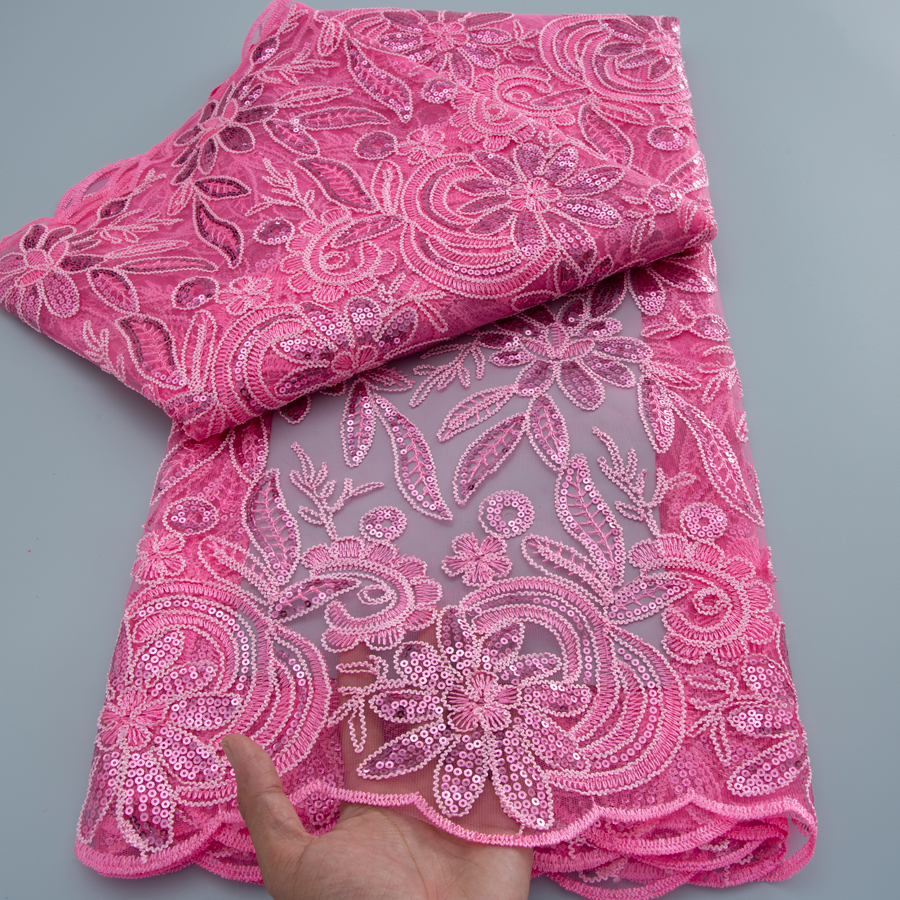 Luxury African Nigerian Tulle  - Embroidery Web recensione e prezzo