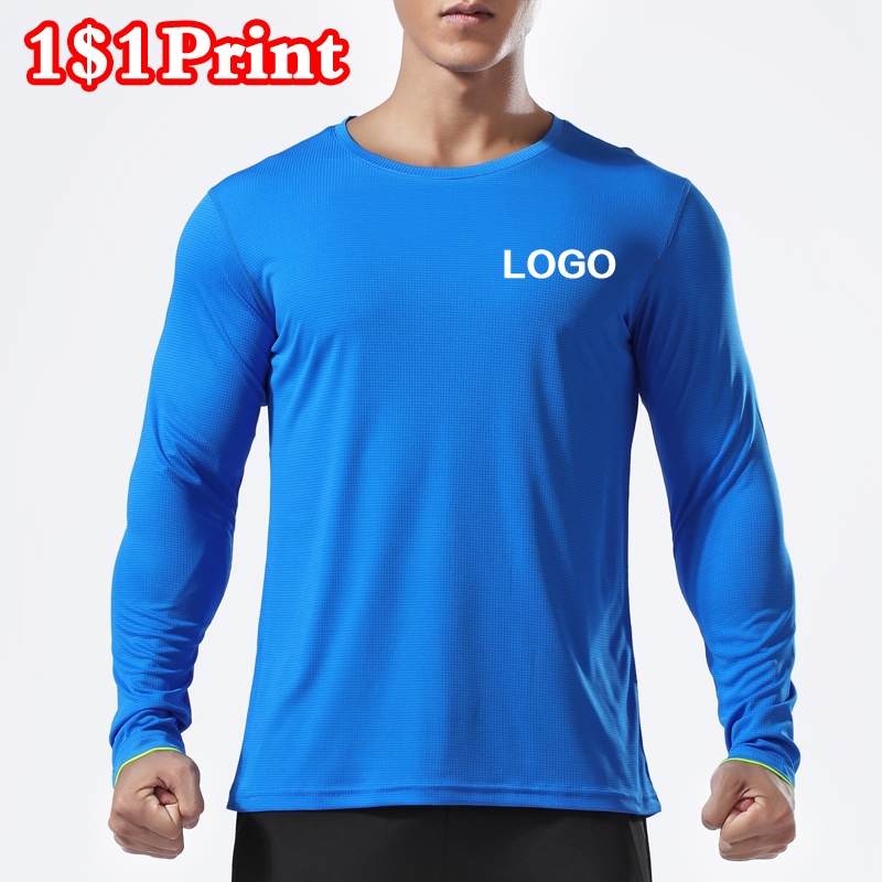 Sports quick drying long sleev - Embroidery Logo recensione e prezzo