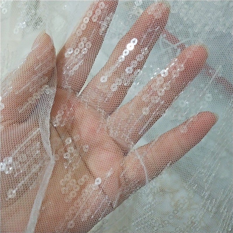 Tulle Embroidery Fabric for We - Embroidery Net Fabric recensione e prezzo