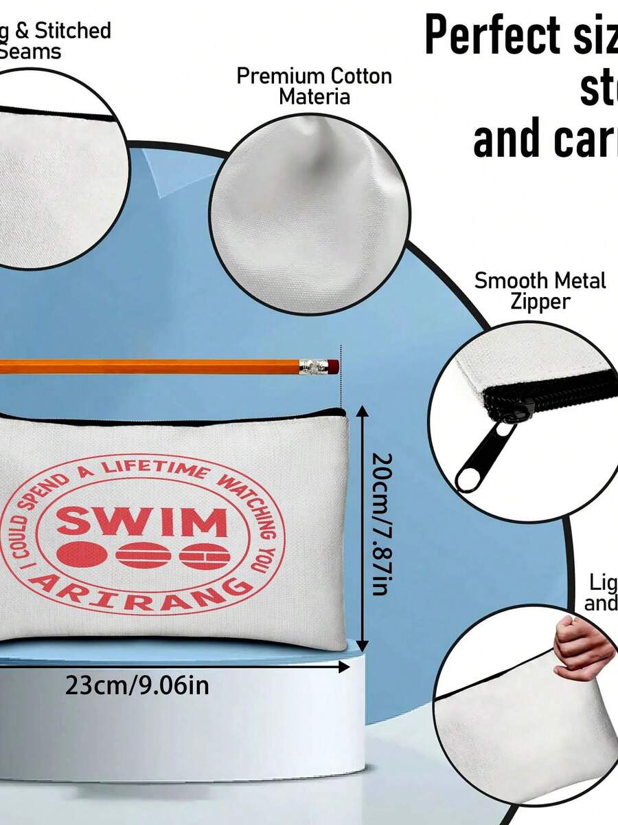 Red Swim Arirang Stamp Logo Ca - Embroidery Logo recensione e prezzo