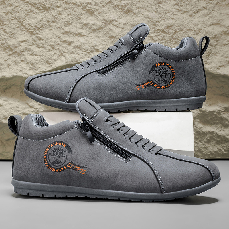 Suede Embroidery Casual Men's  - Embroidery Net Fabric recensione e prezzo