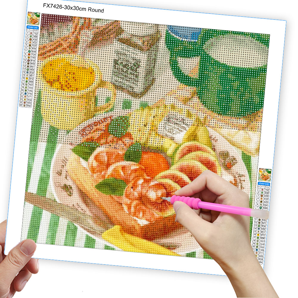 5D DIY Cake Dessert Diamond Pa - Embroidery Artwork recensione e prezzo