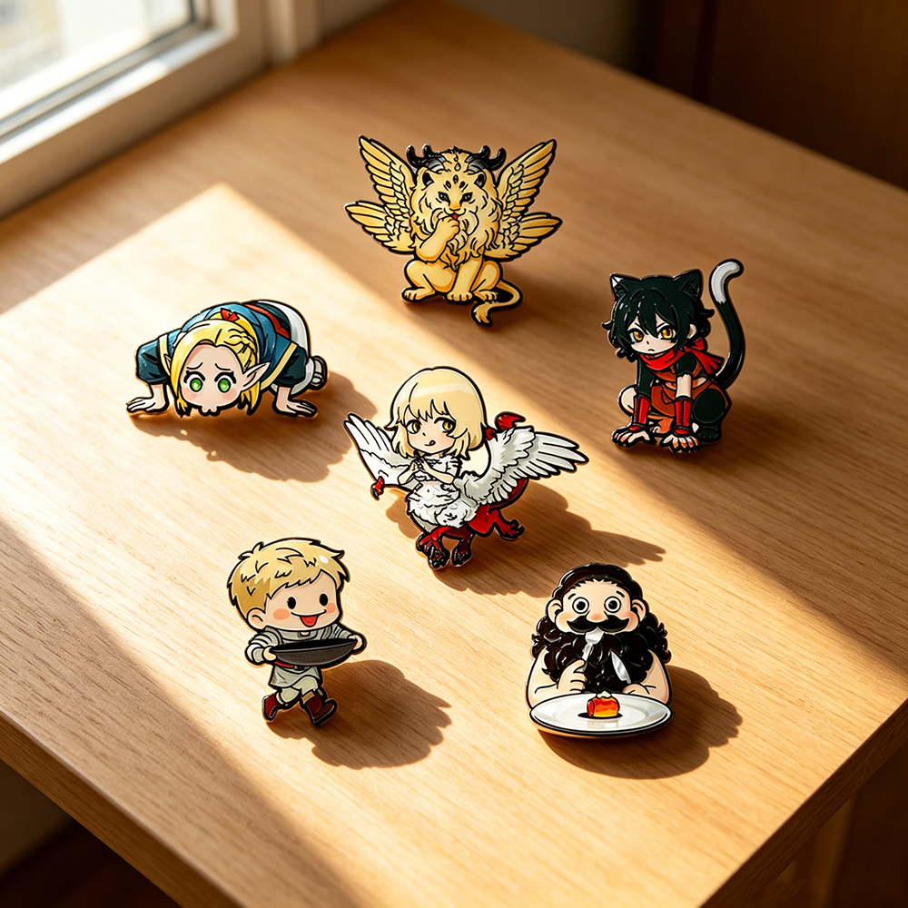 6pcs Japanese Anime Pin Badge  - Embroidery Reddit recensione e prezzo