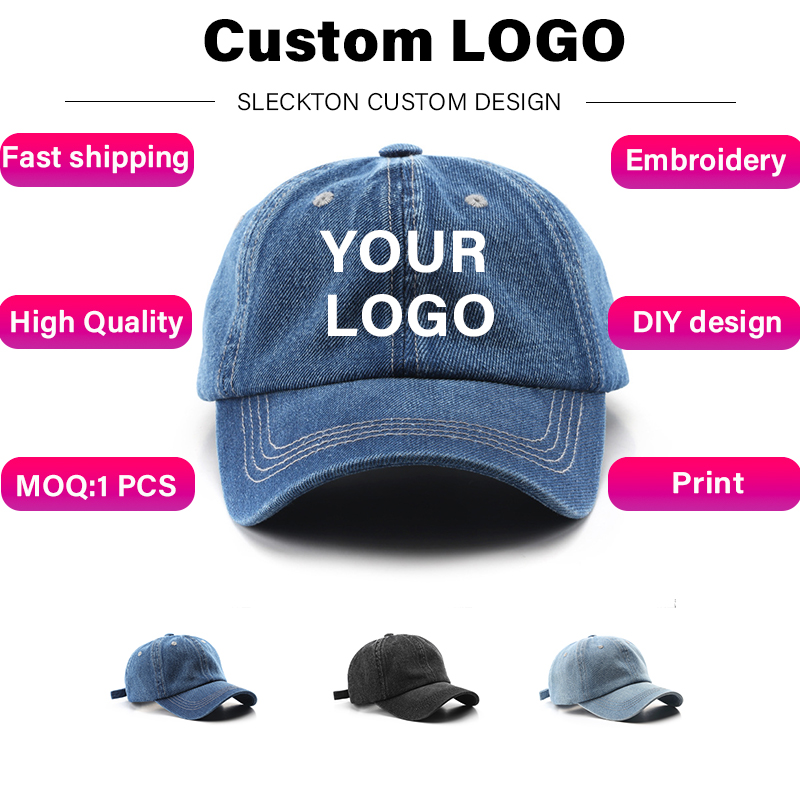 SLECKTON Custom Hat Logo Embro - Embroidery Design Logo recensione e prezzo