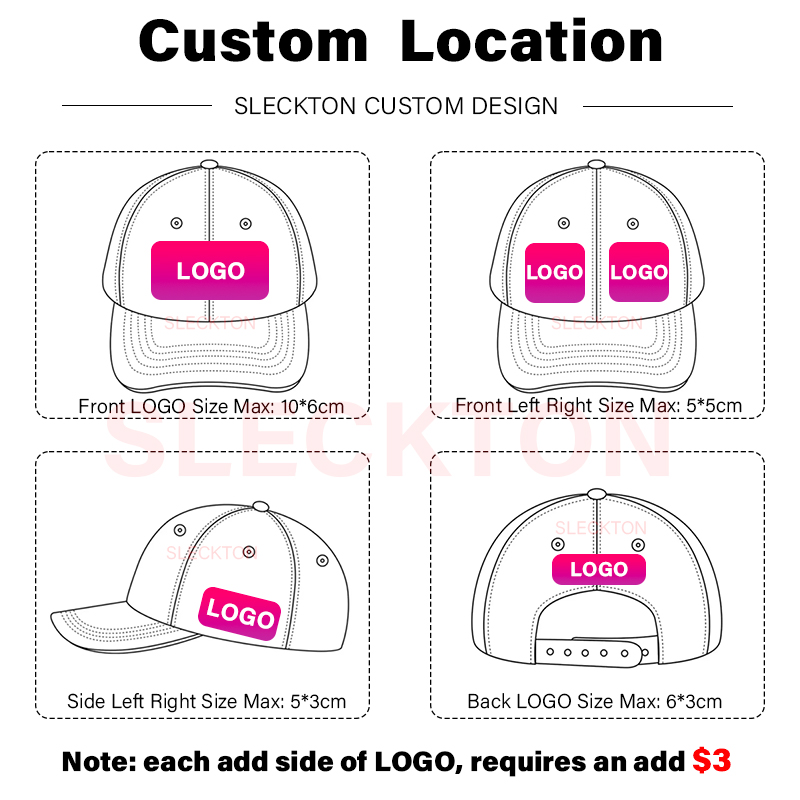 SLECKTON Custom Hat Logo Embro - Embroidery Design Logo recensione e prezzo