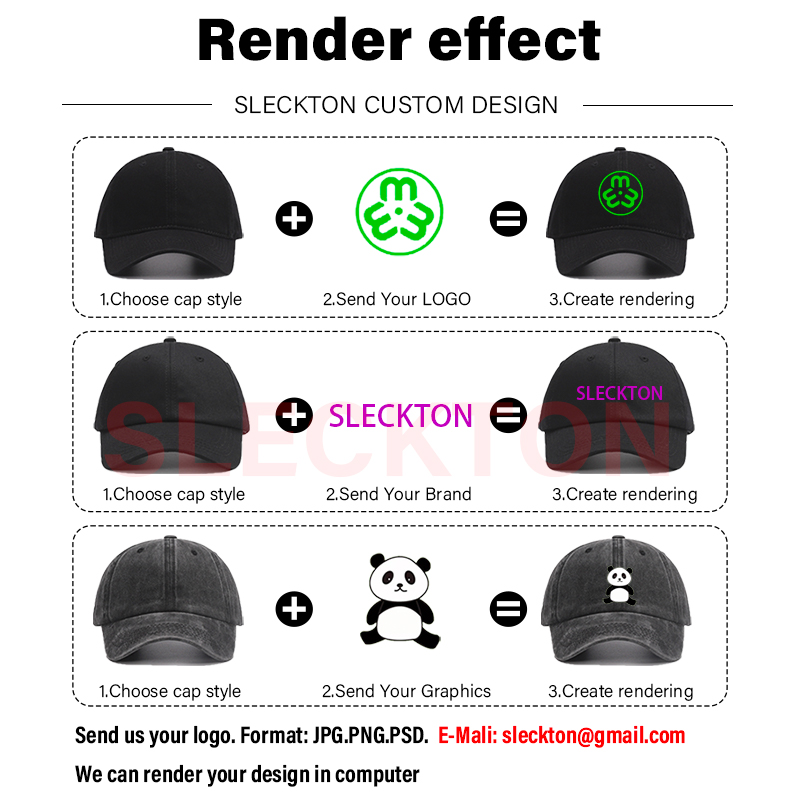 SLECKTON Custom Hat Logo Embro - Embroidery Design Logo recensione e prezzo