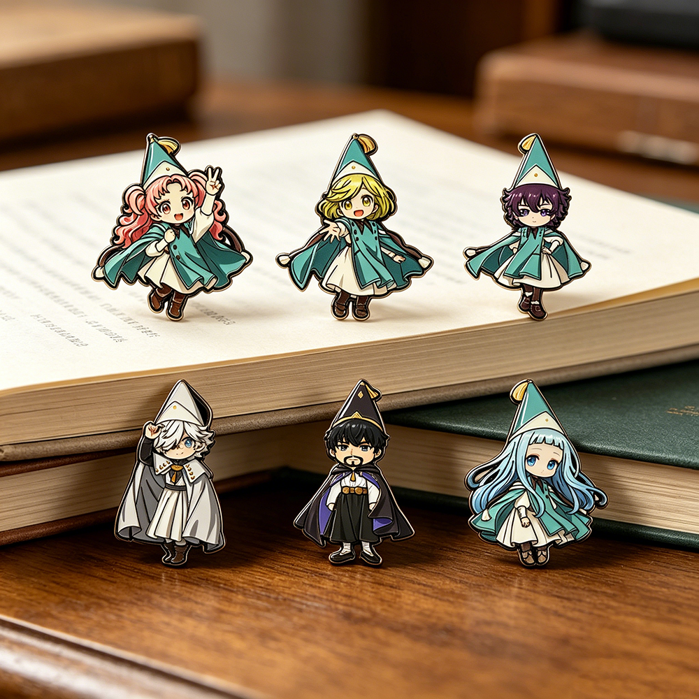 6pcs Witch Hat Enamel Pin Set  - Embroidery Reddit recensione e prezzo
