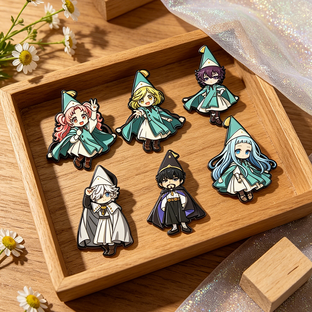 6pcs Witch Hat Enamel Pin Set  - Embroidery Reddit recensione e prezzo