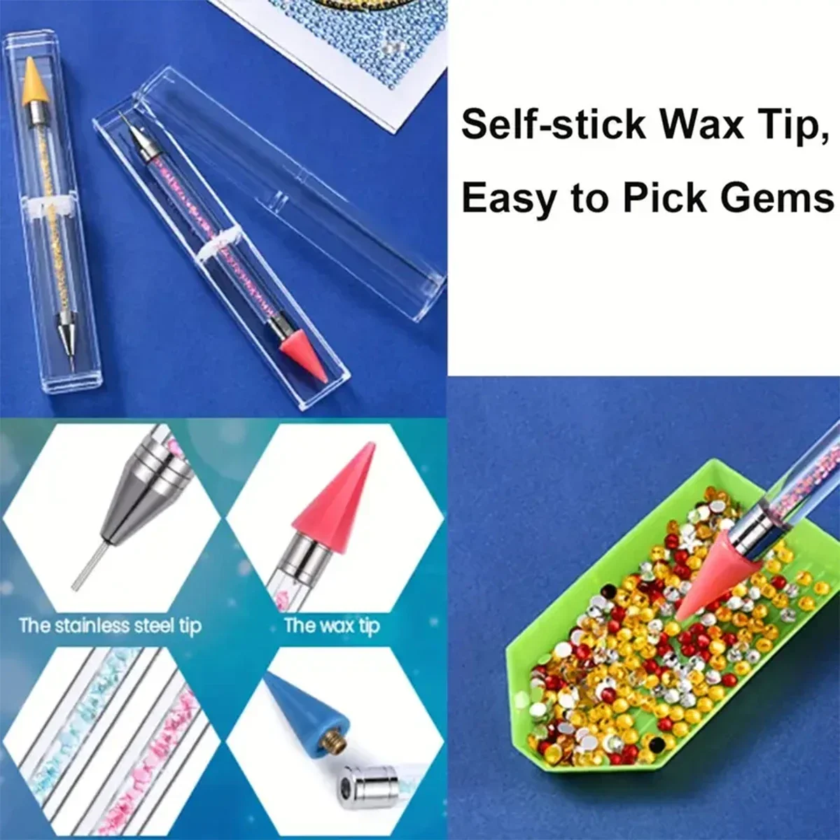 Waxless Diamond Painting Tool, - Embroidery Artwork recensione e prezzo