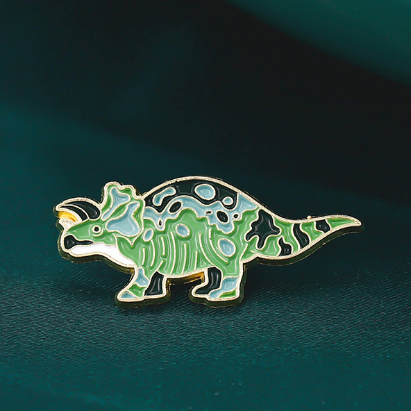 Colorful Dino Enamel Pins Cust - Embroidery Logo recensione e prezzo
