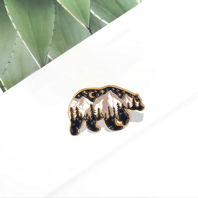 Mama Papa Bear Enamel Pins Cus - Embroidery Logo recensione e prezzo