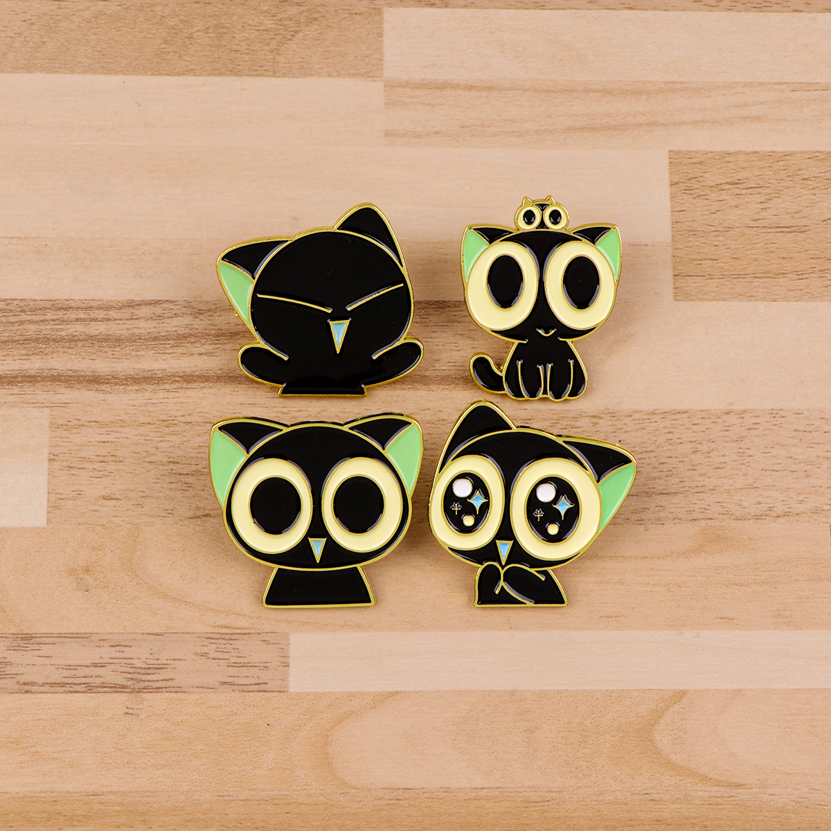 Cute Anime Black Cats Enamel P - Embroidery Reddit recensione e prezzo