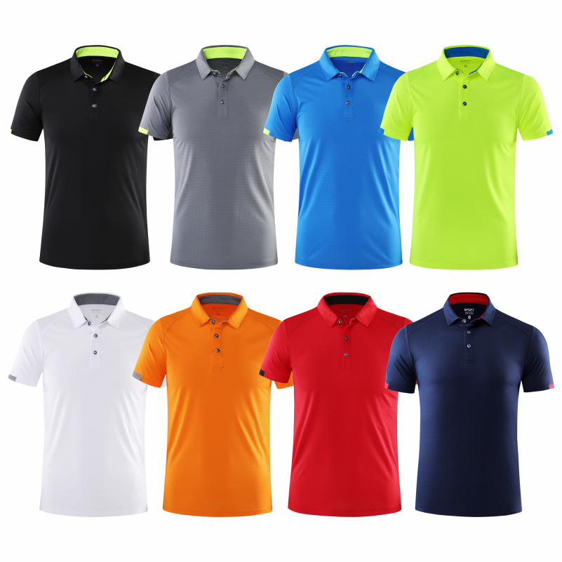 Quick-drying Sports Polo Shirt - Embroidery Design Logo recensione e prezzo