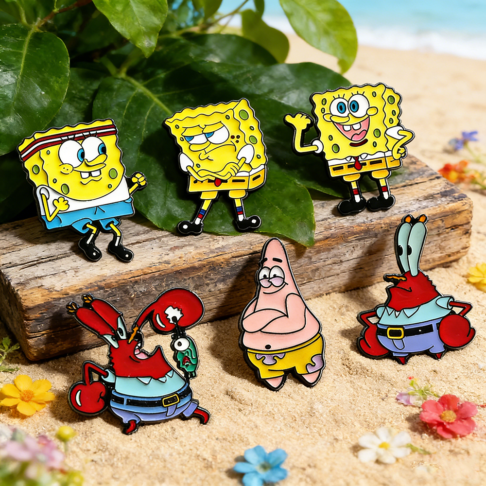 6 Pcs SpongeBob SquarePants An - Embroidery Reddit recensione e prezzo