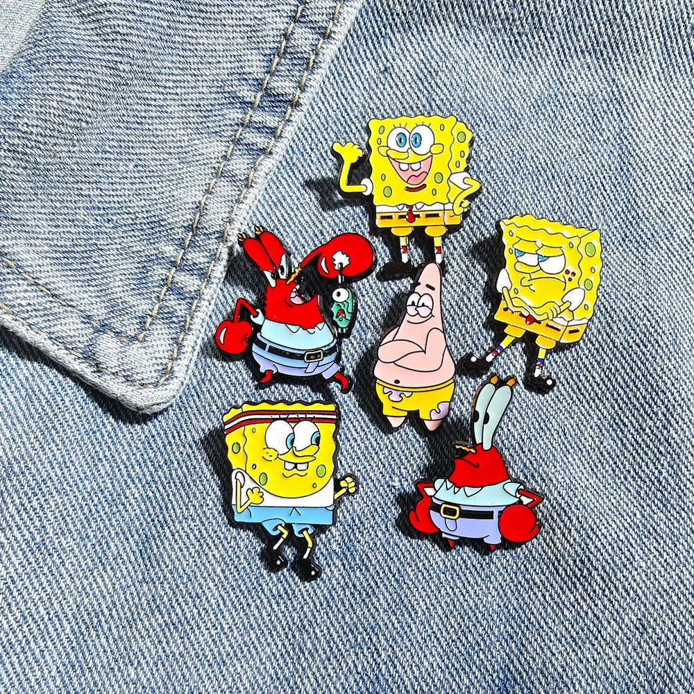 6 Pcs SpongeBob SquarePants An - Embroidery Reddit recensione e prezzo