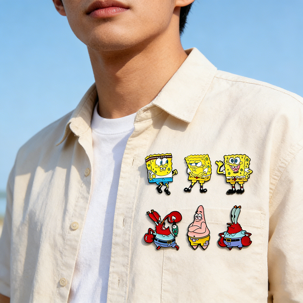 6 Pcs SpongeBob SquarePants An - Embroidery Reddit recensione e prezzo