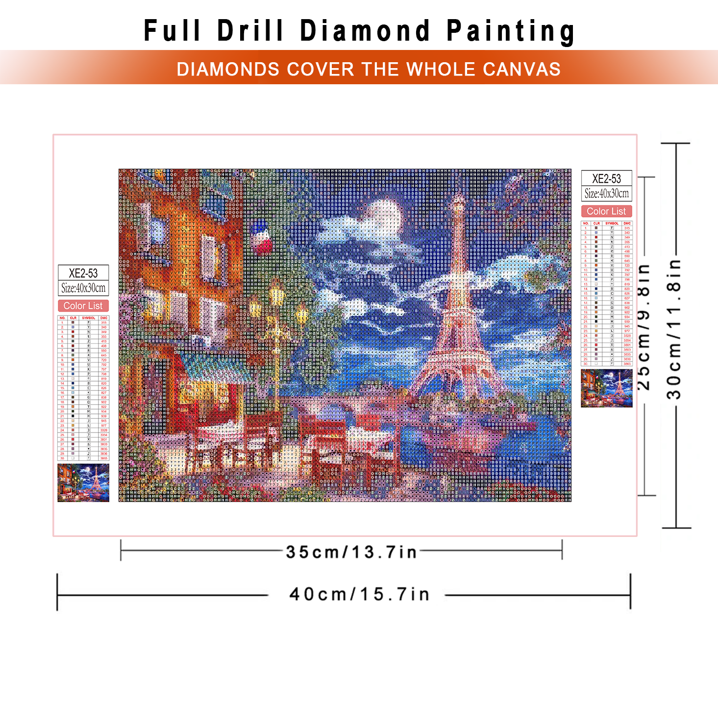 1pc frameless  diamond paintin - Embroidery Artwork recensione e prezzo