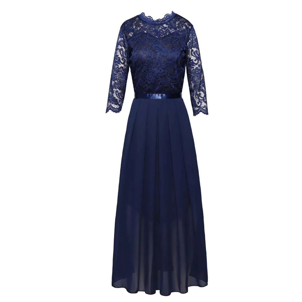 Elegant 3/4 Sleeve Lace Evenin - Embroidery Class recensione e prezzo