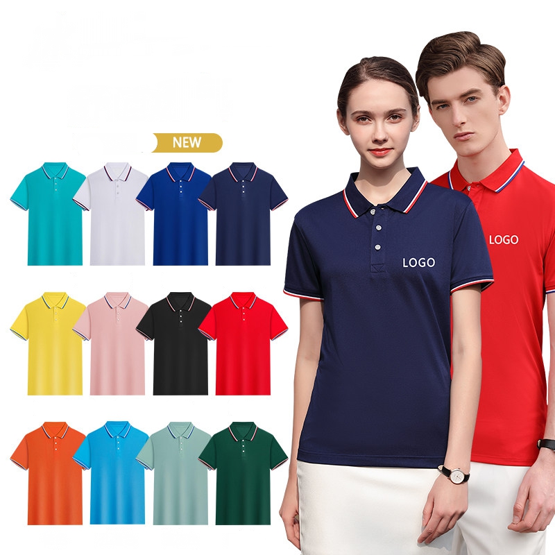 Summer Polo Shirts Custom Logo - Embroidery Design Logo recensione e prezzo