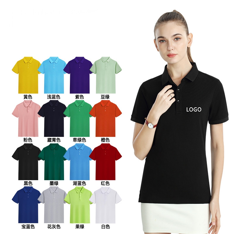 Summer Polo Shirts Custom Logo - Embroidery Design Logo recensione e prezzo
