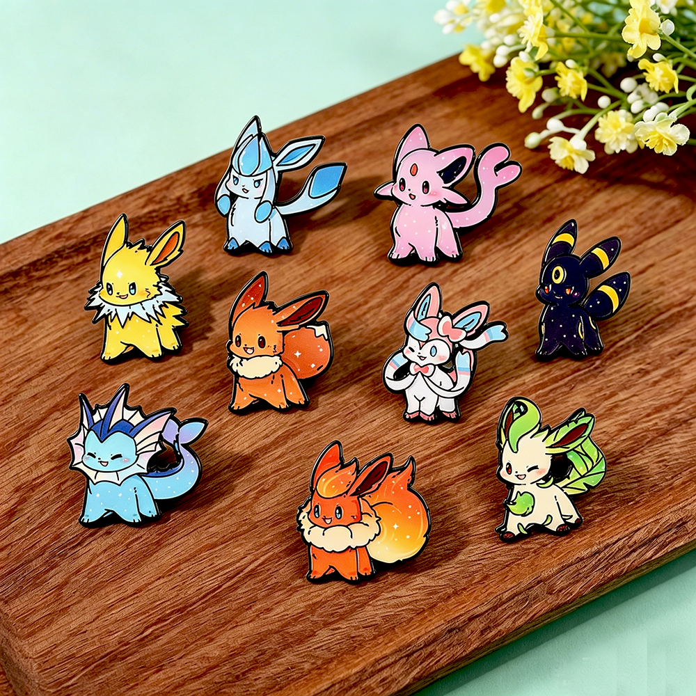 9Pcs Pokemon Eevee Flareon Ena - Embroidery Reddit recensione e prezzo