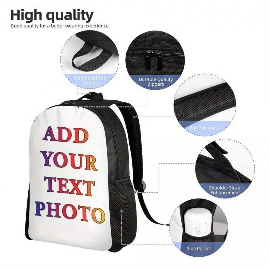 Customizable Backpack For Adul - Embroidery Logo recensione e prezzo
