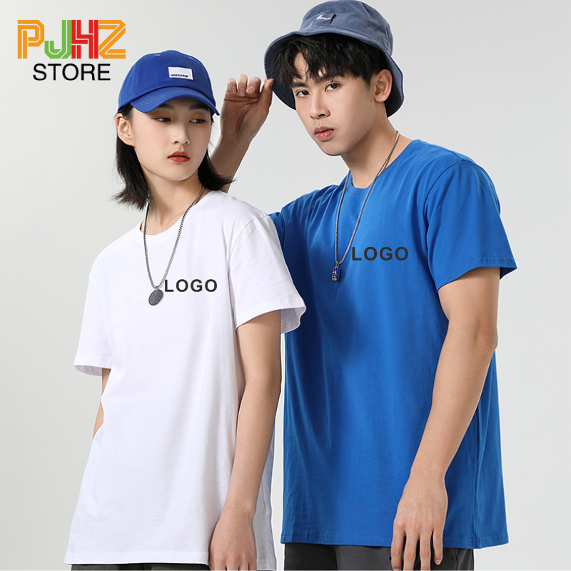 100% Cotton T-shirt Custom Log - Embroidery Design Logo recensione e prezzo
