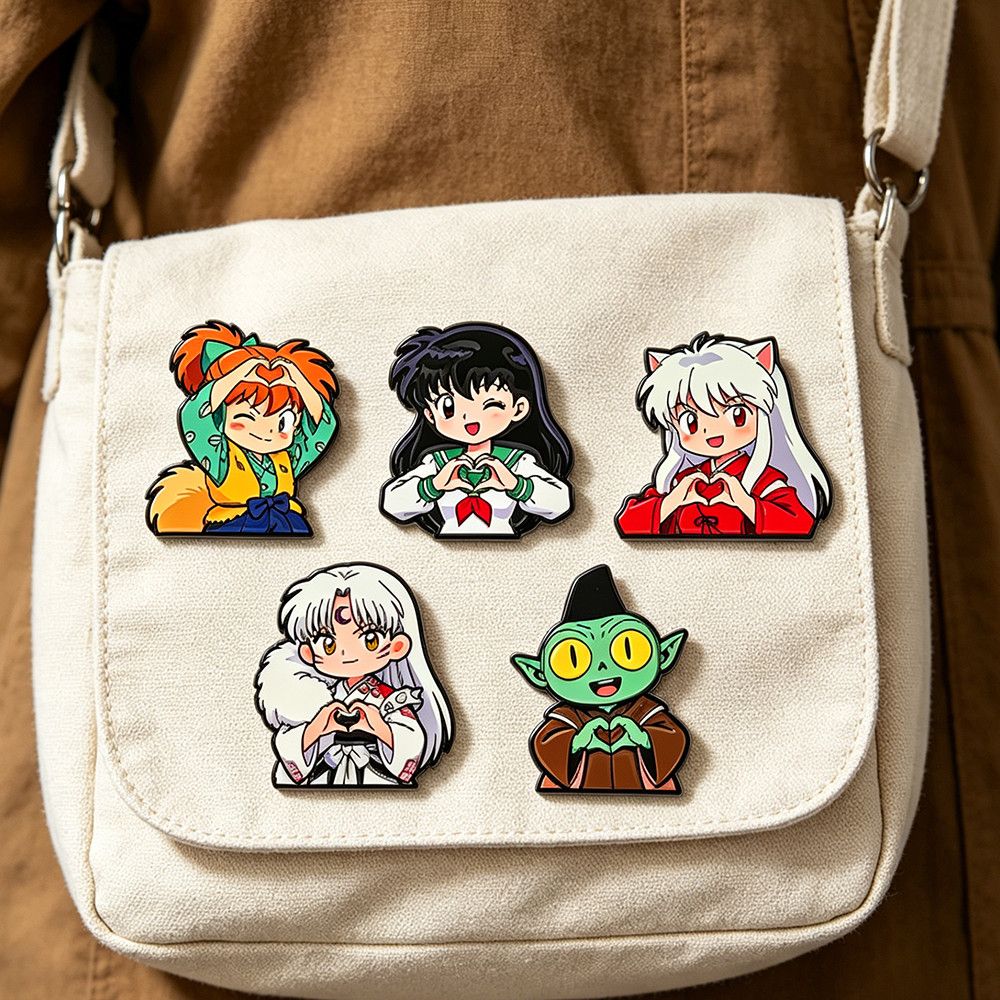1-5pcs Inuyasha Alloy Badge Ca - Embroidery Reddit recensione e prezzo