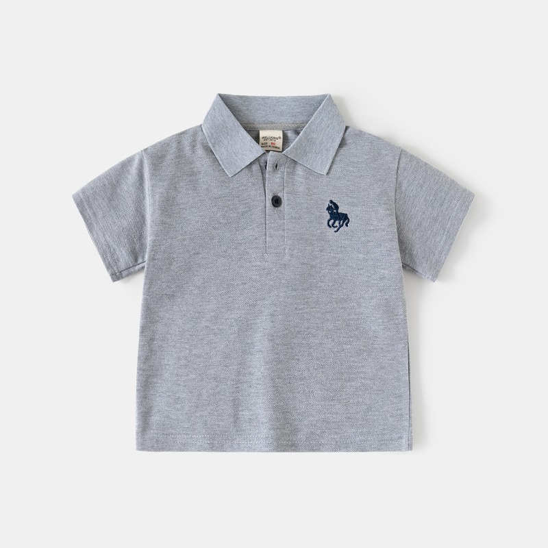 HoneyCherry Boys Polo Shirt Sh - Embroidery Design Logo recensione e prezzo